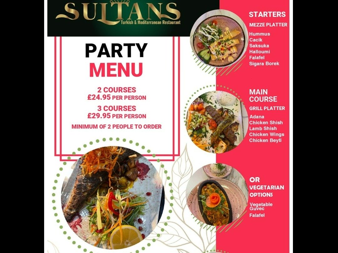 Party Menu